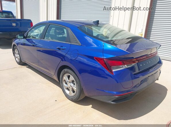 5NPLL4AG2MH046364 2021 HYUNDAI ELANTRA Blue Tył lewy