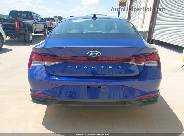5NPLL4AG2MH046364 2021 HYUNDAI ELANTRA Blue 