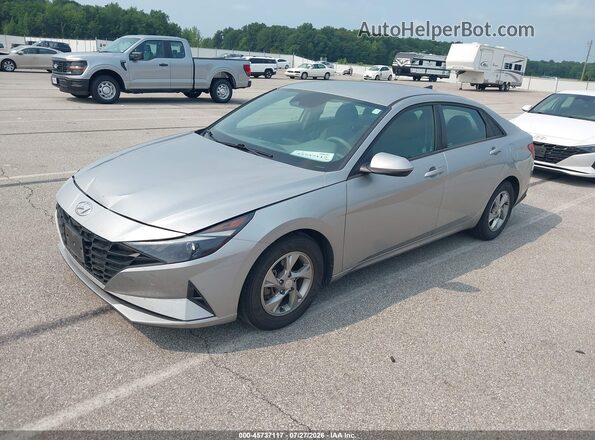 5NPLL4AG2MH046994 2021 HYUNDAI ELANTRA Gray Front left