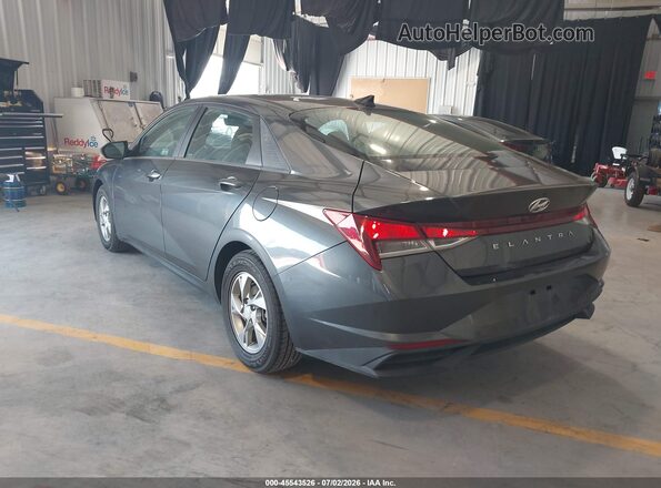 5NPLL4AG2MH047515 2021 HYUNDAI ELANTRA Gray Trasero izquierdo