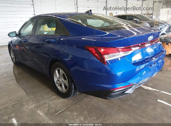 5NPLL4AG2MH048311 2021 HYUNDAI ELANTRA Blue უკანა მარცხენა