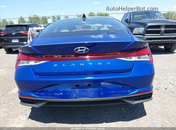 5NPLL4AG2MH048311 2021 HYUNDAI ELANTRA Blue 