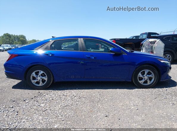 5NPLL4AG2MH048311 2021 HYUNDAI ELANTRA Blue 