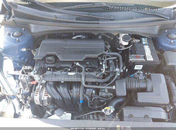 5NPLL4AG2MH049412 2021 HYUNDAI ELANTRA Blue Widok z tyłu