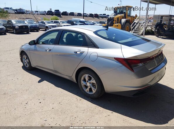 5NPLL4AG2MH049698 2021 HYUNDAI ELANTRA Silver Հետևի ձախ