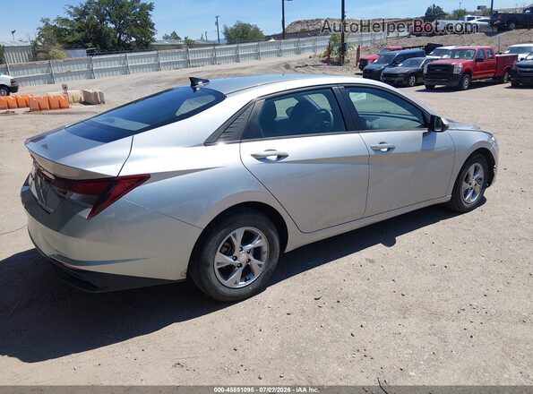 5NPLL4AG2MH049698 2021 HYUNDAI ELANTRA Silver Հետևի աջ