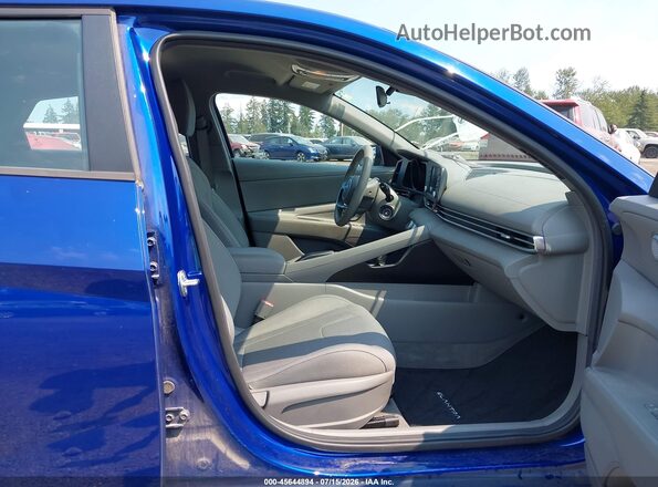 5NPLL4AG2MH050026 2021 HYUNDAI ELANTRA Blue Front interior view