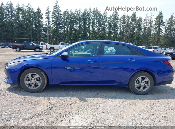 5NPLL4AG2MH050026 2021 HYUNDAI ELANTRA Blue 360 interior view