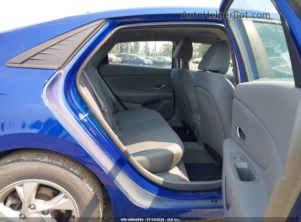 5NPLL4AG2MH050026 2021 HYUNDAI ELANTRA Blue VIN sticker view