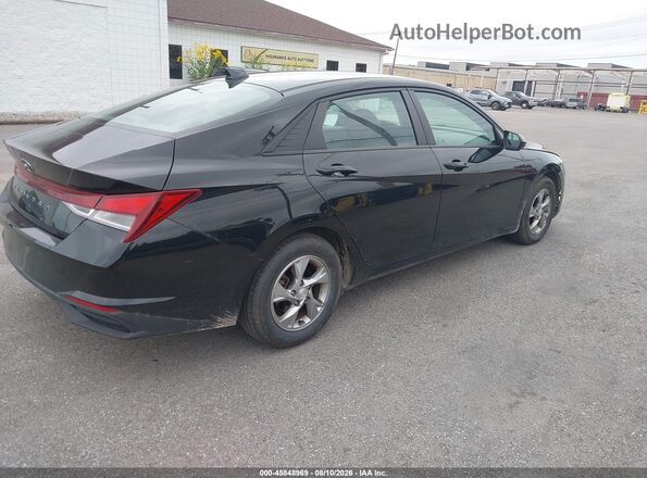 5NPLL4AG2MH050611 2021 HYUNDAI ELANTRA Black Задня права чверть