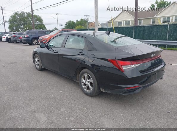 5NPLL4AG2MH050611 2021 HYUNDAI ELANTRA Black Задня ліва чверть