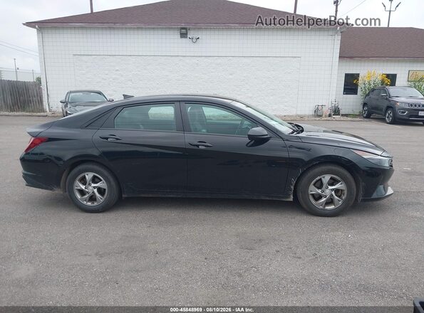 5NPLL4AG2MH050611 2021 HYUNDAI ELANTRA Black Вид задньої частини салону