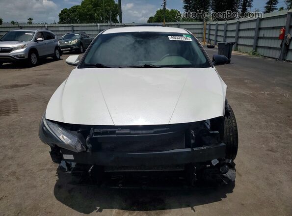 5NPLL4AG3MH043375 2021 HYUNDAI ELANTRA White Widok z przodu