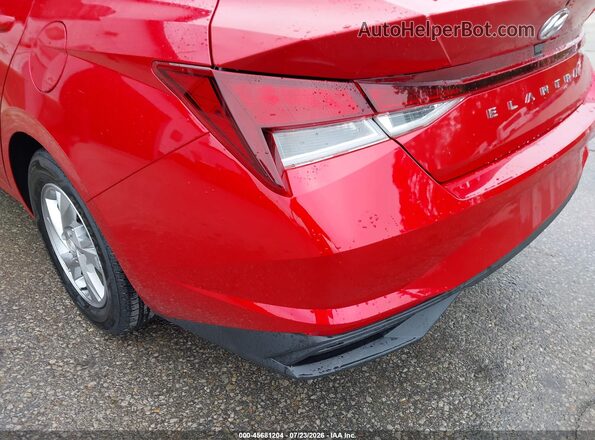 5NPLL4AG3MH045952 2021 HYUNDAI ELANTRA Red 360 interior view