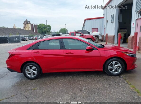 5NPLL4AG3MH045952 2021 HYUNDAI ELANTRA Red 
