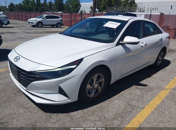 5NPLL4AG3MH046759 2021 HYUNDAI ELANTRA White Front left