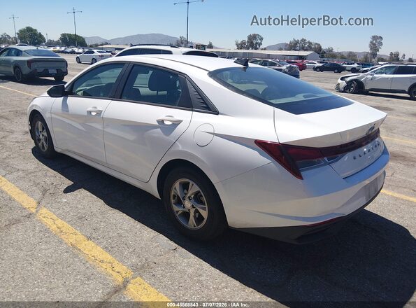 5NPLL4AG3MH046759 2021 HYUNDAI ELANTRA White Rear left