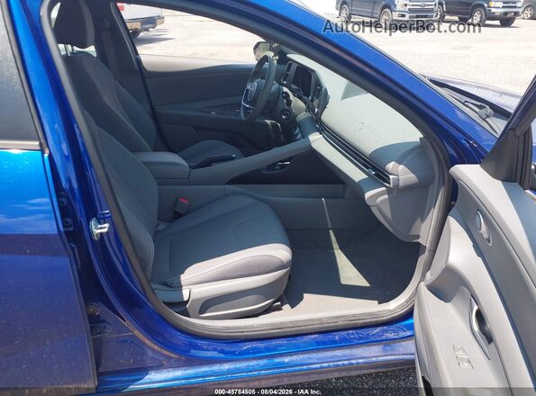 5NPLL4AG3MH047037 2021 HYUNDAI ELANTRA Blue წინა სალონის ხედი