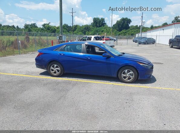 5NPLL4AG3MH047037 2021 HYUNDAI ELANTRA Blue 