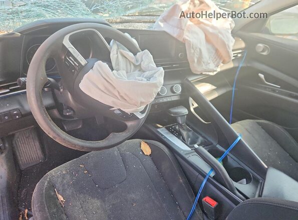 5NPLL4AG3MH049466 2021 HYUNDAI ELANTRA Серый Вид панели приборов
