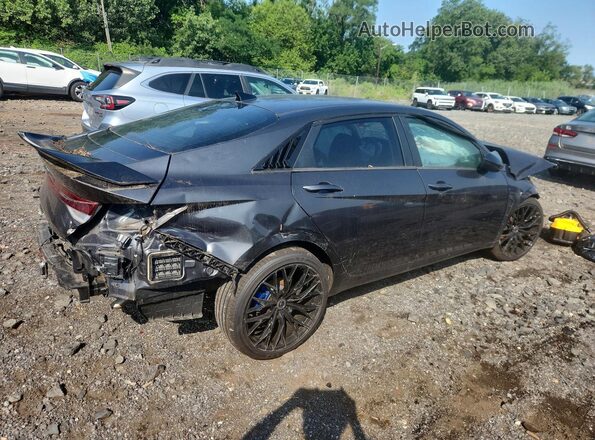 5NPLL4AG3MH049466 2021 HYUNDAI ELANTRA Серый Задняя правая четверть