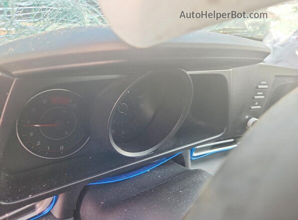 5NPLL4AG3MH049466 2021 HYUNDAI ELANTRA Серый Вид щитка приборов