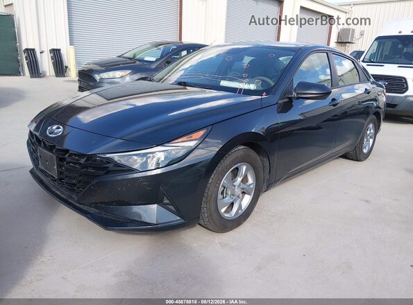 5NPLL4AG3MH049953 2021 HYUNDAI ELANTRA Gray Przód lewy