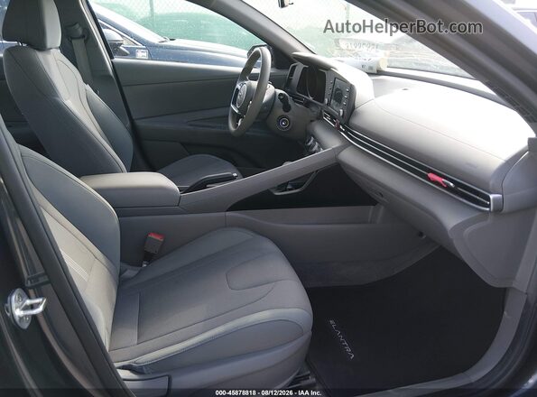 5NPLL4AG3MH049953 2021 HYUNDAI ELANTRA Gray Սալոնի դիմացի տեսք