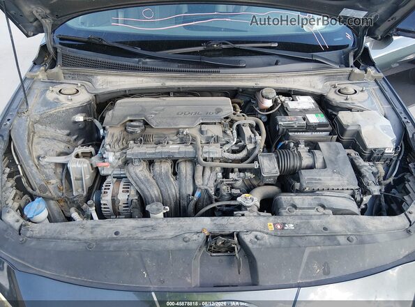 5NPLL4AG3MH049953 2021 HYUNDAI ELANTRA Gray Widok z tyłu