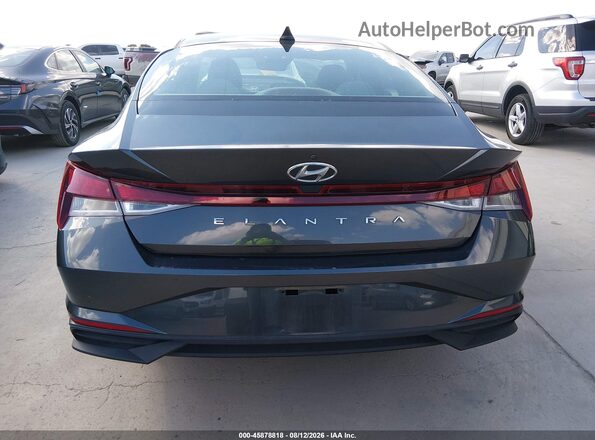 5NPLL4AG3MH049953 2021 HYUNDAI ELANTRA Gray 