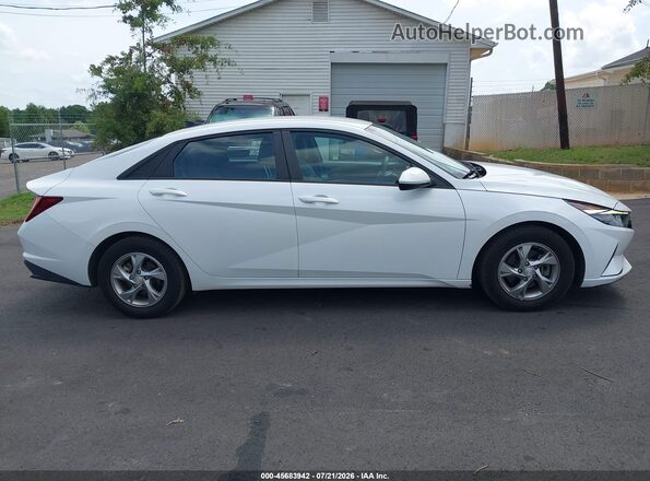 5NPLL4AG3MH049984 2021 HYUNDAI ELANTRA Белый 