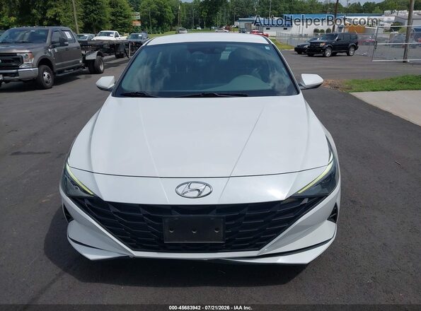 5NPLL4AG3MH049984 2021 HYUNDAI ELANTRA Белый 