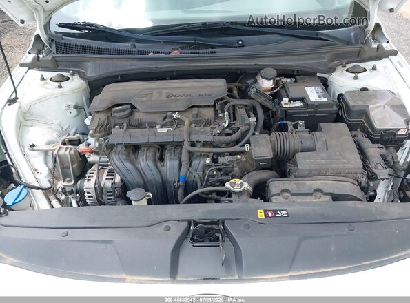 5NPLL4AG3MH049984 2021 HYUNDAI ELANTRA Белый Вид сзади