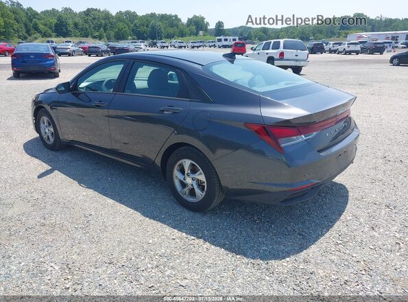 5NPLL4AG3MH050889 2021 HYUNDAI ELANTRA Gray Հետևի ձախ