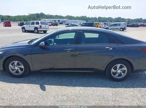 5NPLL4AG3MH050889 2021 HYUNDAI ELANTRA Gray 