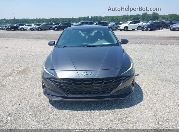 5NPLL4AG3MH050889 2021 HYUNDAI ELANTRA Gray 