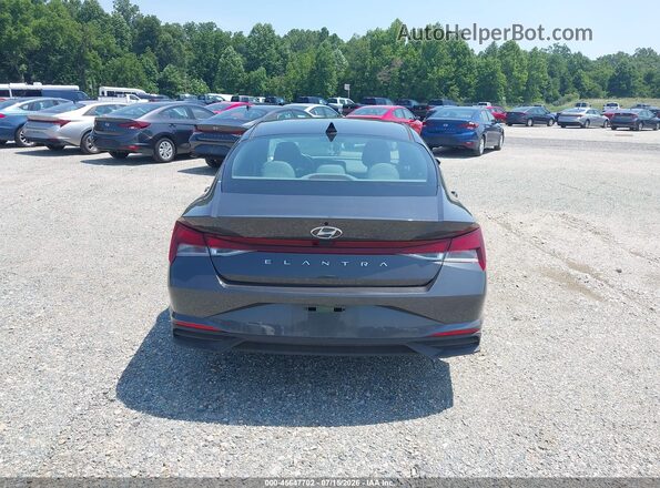 5NPLL4AG3MH050889 2021 HYUNDAI ELANTRA Gray 
