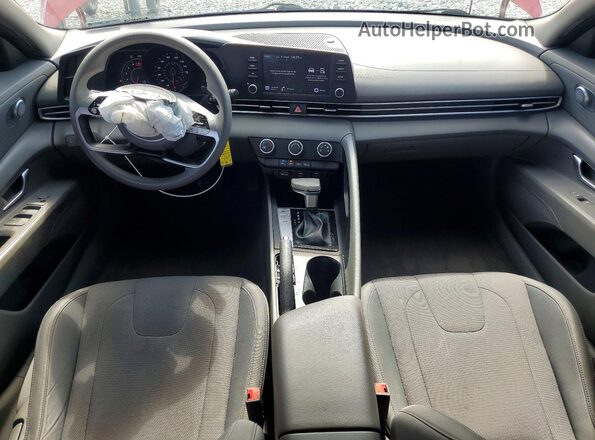 5NPLL4AG4MH029159 2021 HYUNDAI ELANTRA Red წინა პანელის ხედი