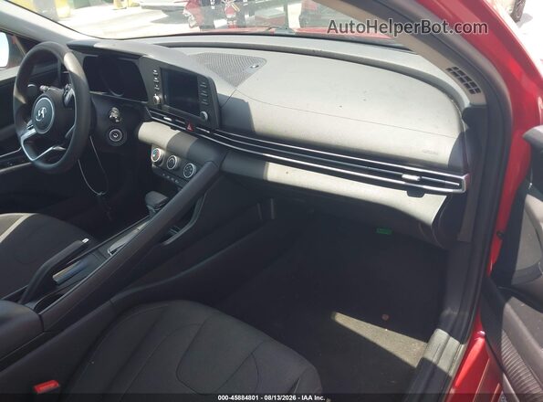 5NPLL4AG4MH036984 2021 HYUNDAI ELANTRA Red Սալոնի դիմացի տեսք