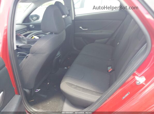 5NPLL4AG4MH036984 2021 HYUNDAI ELANTRA Red VIN կոդի պիտակի տեսք