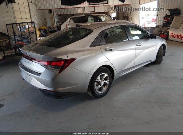 5NPLL4AG4MH038105 2021 HYUNDAI ELANTRA Silver Tył prawy