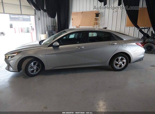 5NPLL4AG4MH038105 2021 HYUNDAI ELANTRA Silver Widok wnętrza 360 stopni