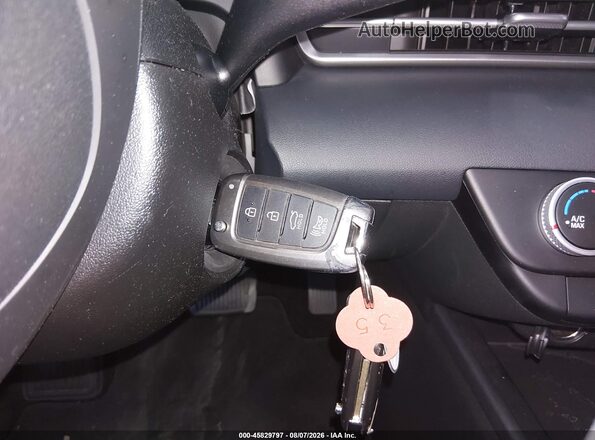 5NPLL4AG4MH038105 2021 HYUNDAI ELANTRA Silver Widok deski rozdzielczej