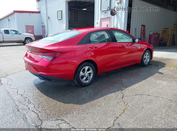 5NPLL4AG4MH046334 2021 HYUNDAI ELANTRA Red Tył prawy
