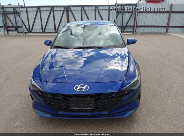 5NPLL4AG4MH046544 2021 HYUNDAI ELANTRA Blue 