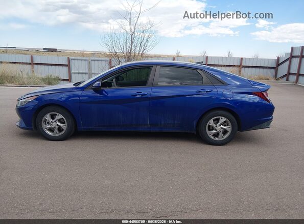 5NPLL4AG4MH046544 2021 HYUNDAI ELANTRA Blue 
