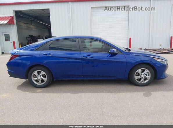 5NPLL4AG4MH046544 2021 HYUNDAI ELANTRA Blue 