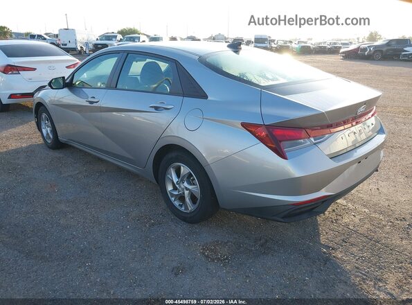 5NPLL4AG4MH047242 2021 HYUNDAI ELANTRA Silver უკანა მარცხენა