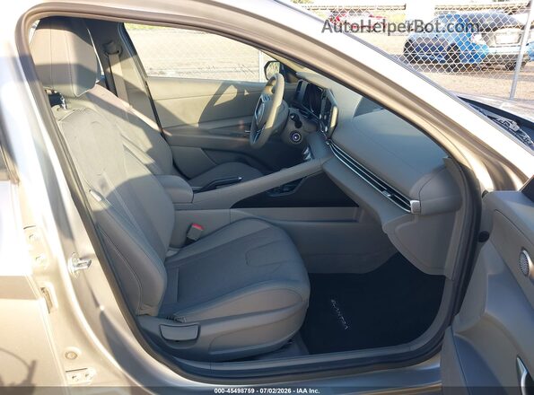 5NPLL4AG4MH047242 2021 HYUNDAI ELANTRA Silver წინა სალონის ხედი