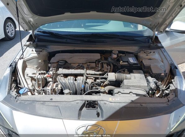 5NPLL4AG4MH047242 2021 HYUNDAI ELANTRA Silver უკანა ხედი